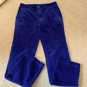 Vineyard Vines Mens Corduroy Slim Fit Breaker Pants
